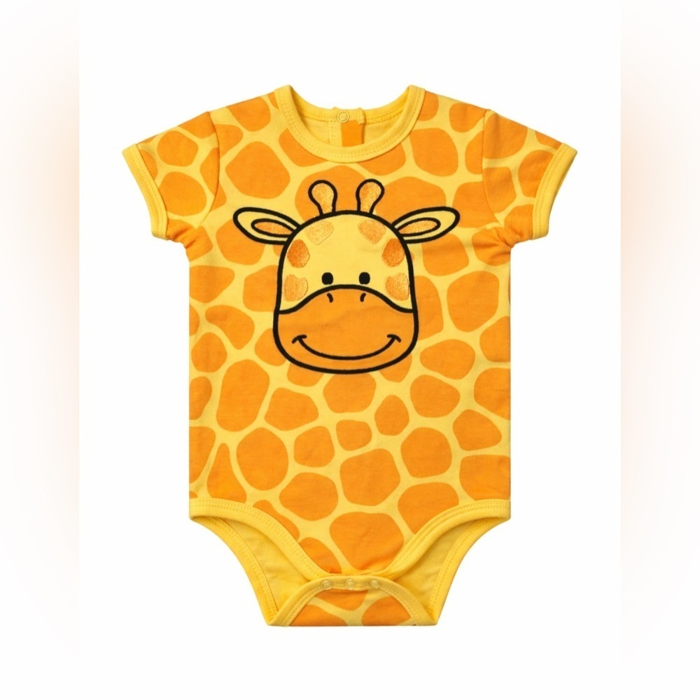 Julie + Joe Giraffe onesie